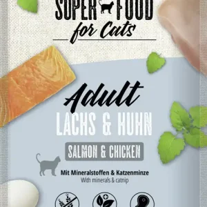 Top-Seller Sparpaket 24 x 100 g Mac's Adult Lachs & Huhn Katzen Nassfutter